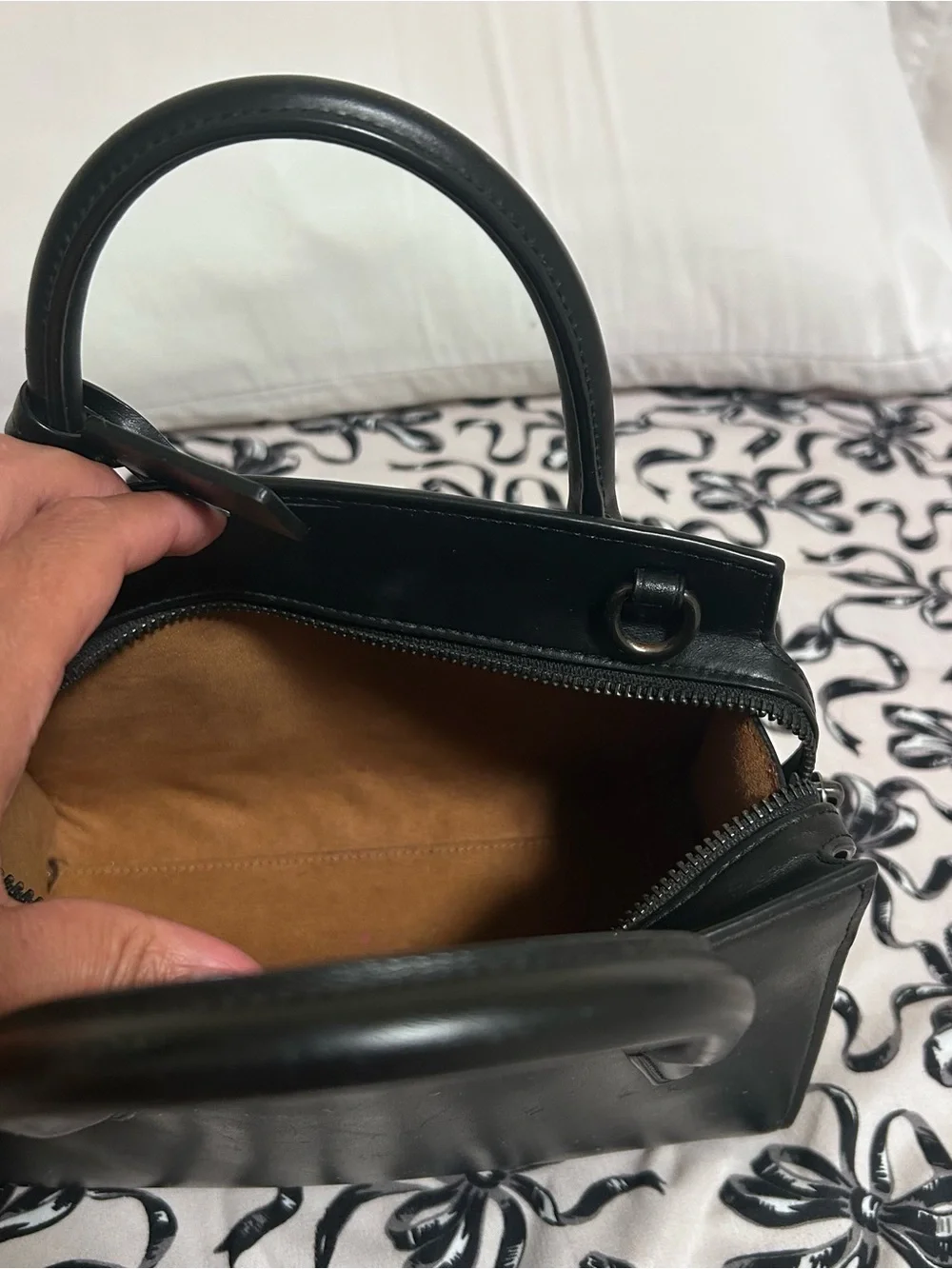 Coach sleek black
